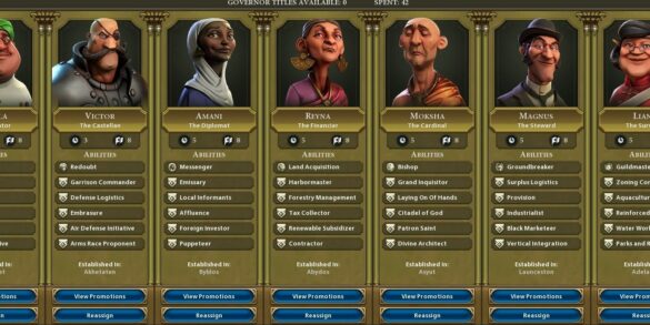 Which Governor should I choose first in Civ 6?