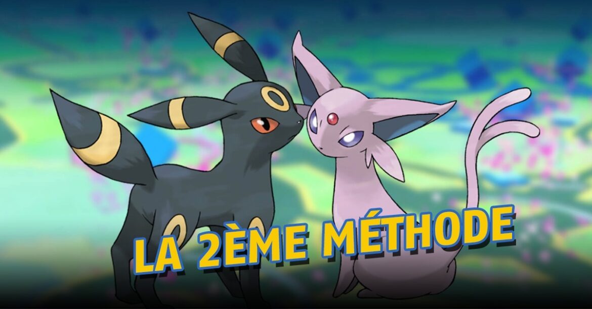 Pourquoi mon Évoli n'évolue pas en Nymphali ?