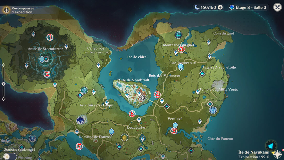 Quel appât pour les koï Genshin ?