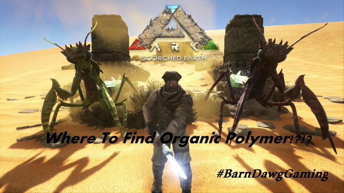 How do you farm Polymer on the island?