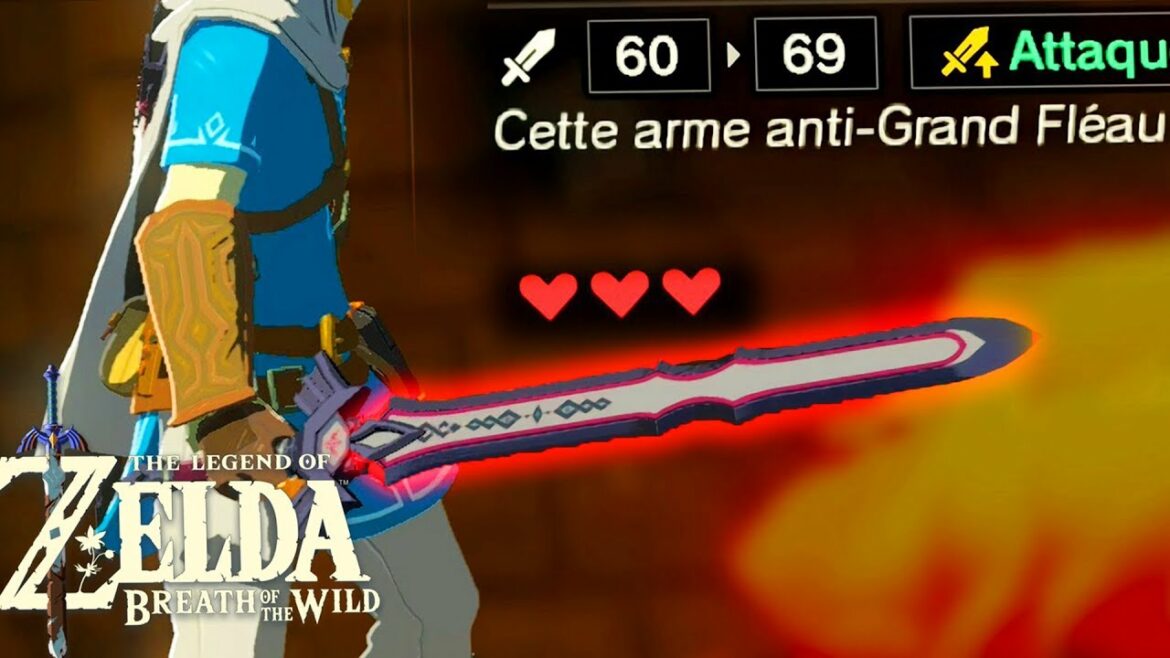 Comment avoir l'épée de légende à trois coeurs ?
