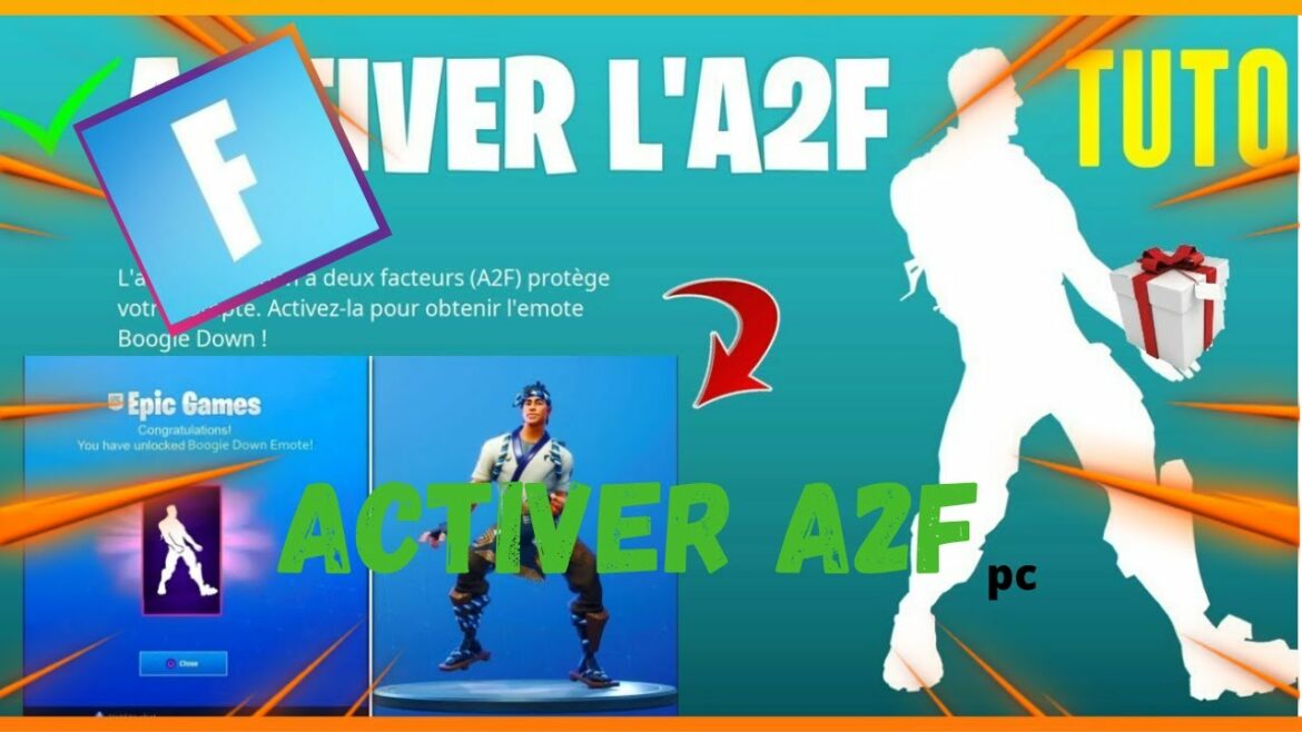 Comment activer a2f sur fortnite 2021 ?