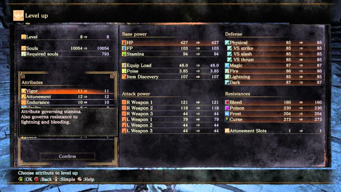 What is the most important stat in Dark Souls 3?