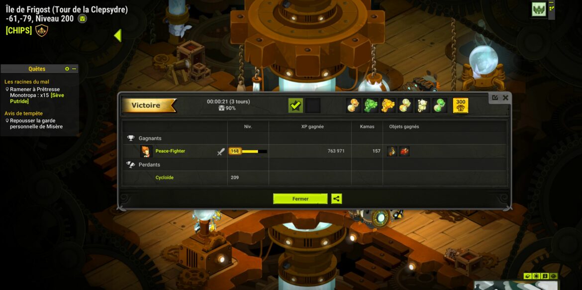 Ou XP lvl 90 Dofus ?