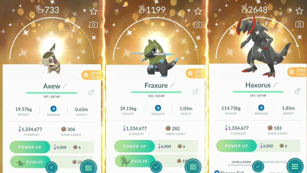 Is shiny Haxorus rare?
