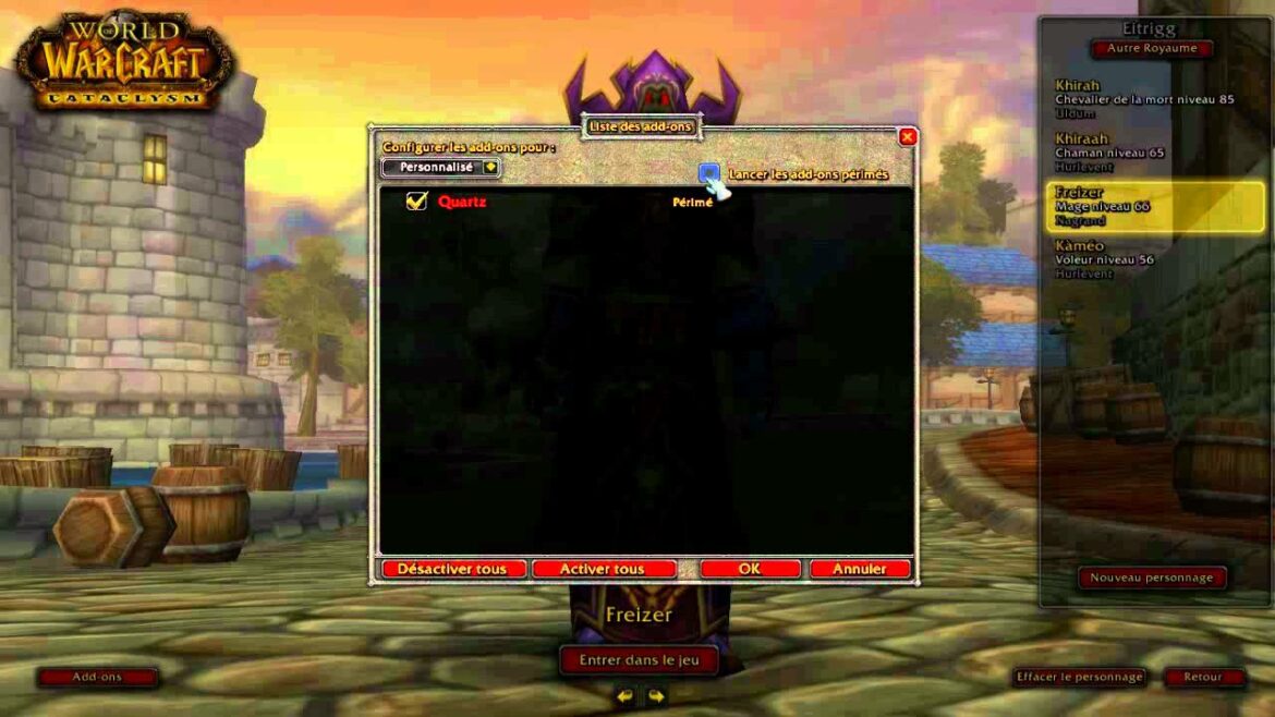 Quel addon pour WoW ?