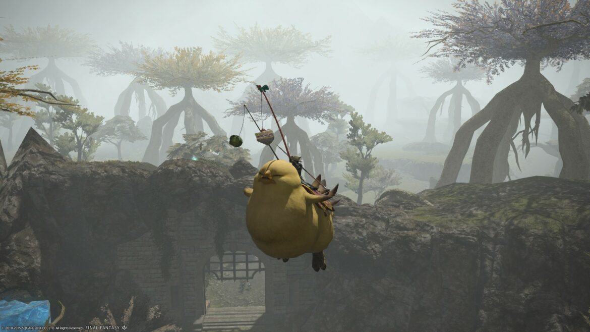 How do you make a chocobo fly in Minecraft?