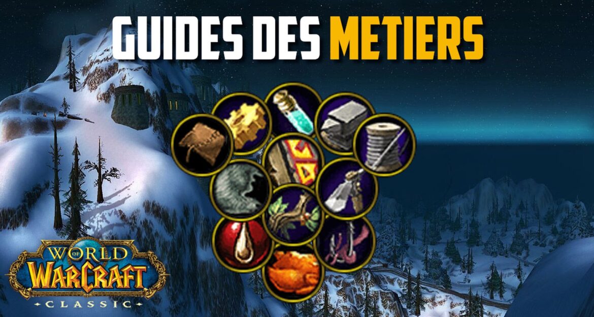 Quel métier pour un humain moine wow ?