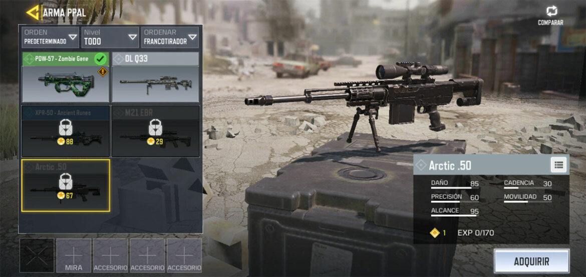 Quelle lunette sniper Warzone ?