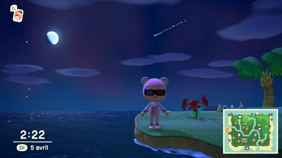 Comment savoir quand céleste est sur votre île ?