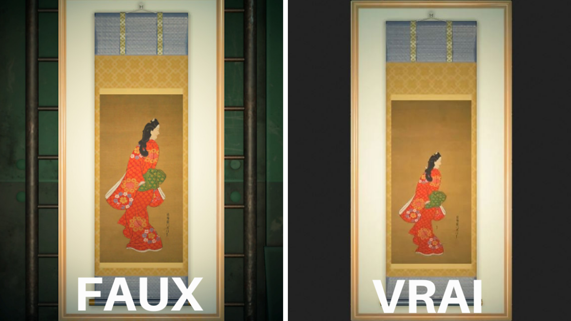 Comment reconnaître une fausse toile sur Animal Crossing ?