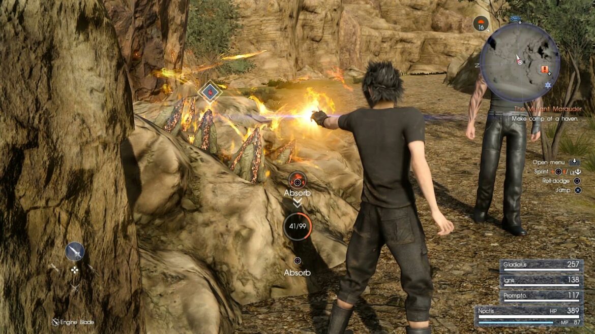 How long is night in ff15?
