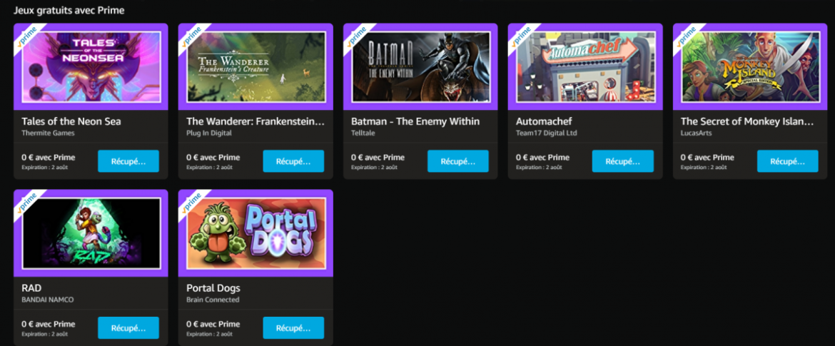 Comment avoir le pack Prime Gaming ?