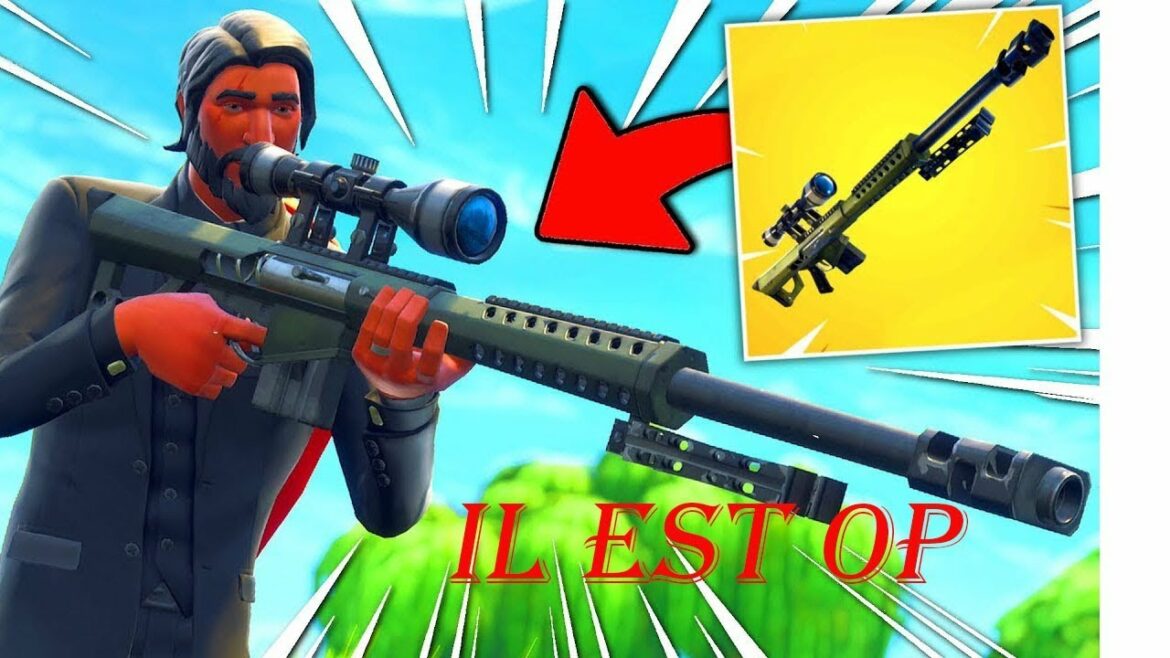 Où trouver sniper lourd fortnite chapitre 3 ?